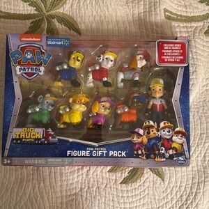 Paw Patrol BIG TRUCK Action Figures Al, Ryder plus Pups Walmart Exclusive